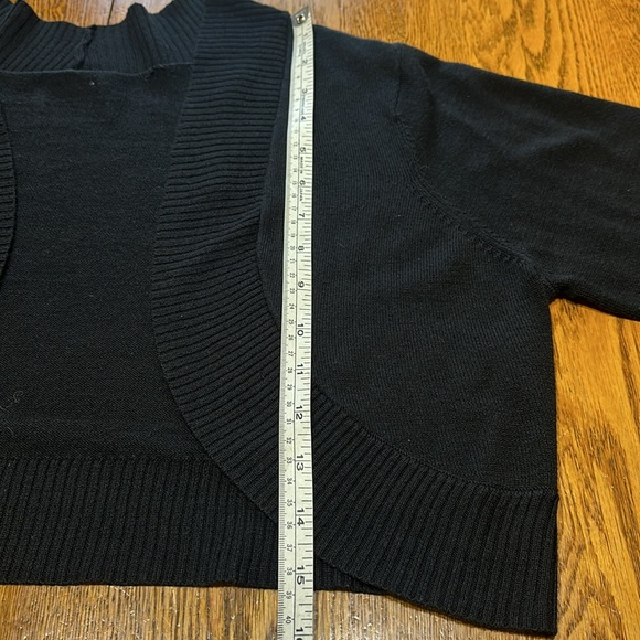 Black cropped sweater brand unknown size M/L - Picture 5 of 7